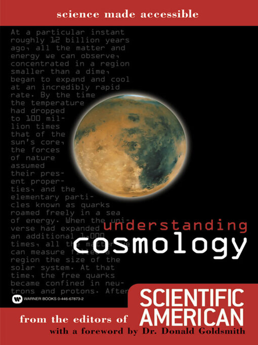 Title details for Understanding Cosmology by Editors of Scientific American - Available